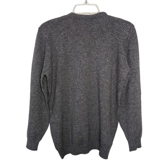 LYLE & SCOTT‎ long sleeve gray Argyle Women's Sweater size M - Picture 2 of 6